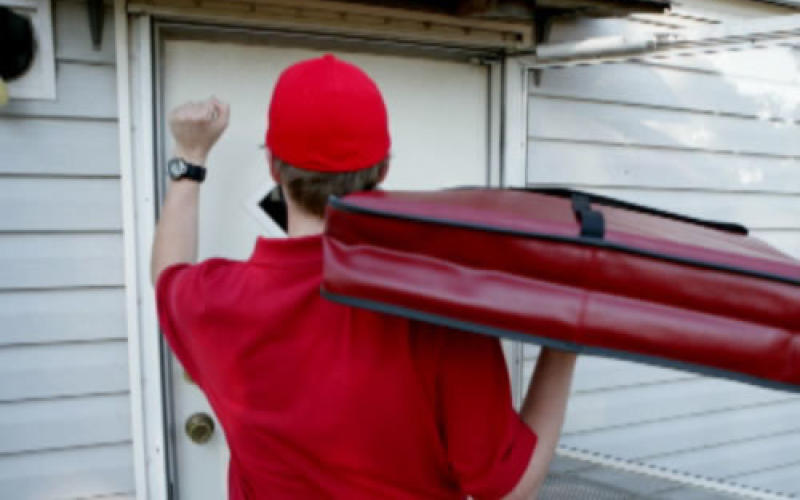 La commande d'une pizza lui sauve la vie