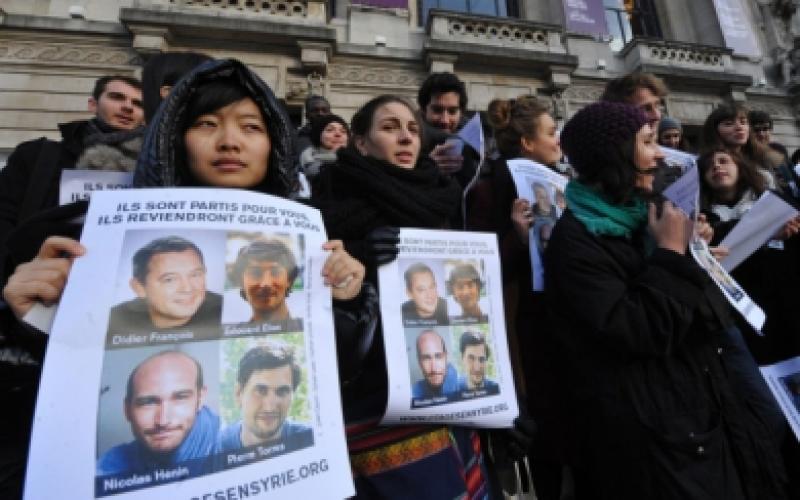 Otages 318 jours en Syrie, les 4 journalistes français sont libres !