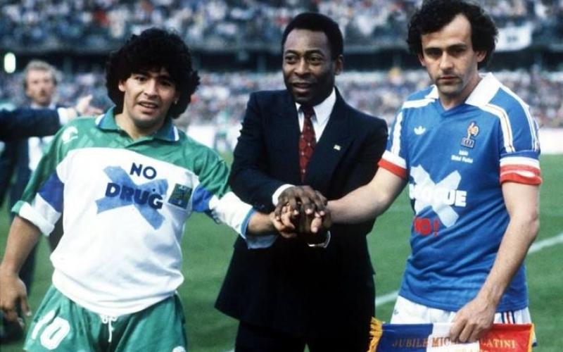 Quand Maradona venait à Nancy rejoindre Pelé et Platini