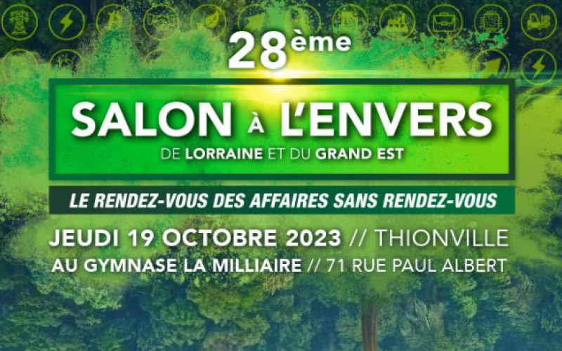 Thionville : le 28e salon à l'envers vous donne rendez-vous le 19 octobre