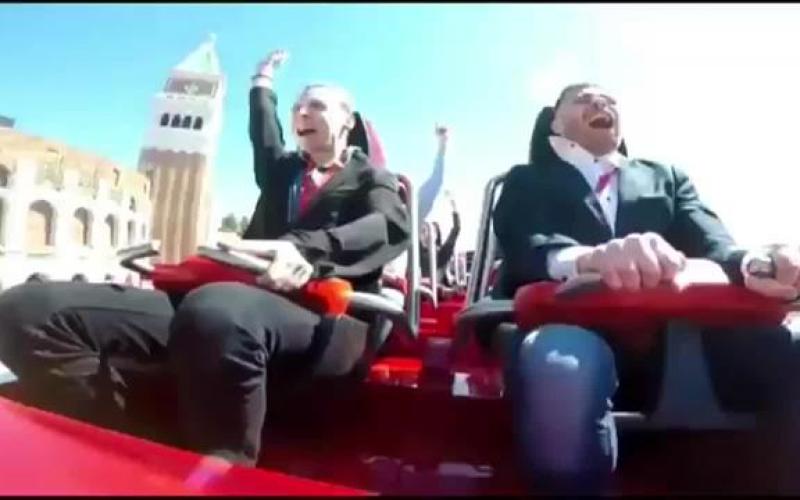 Un incident plutôt insolite dans le plus grand roller-coaster d'Europe