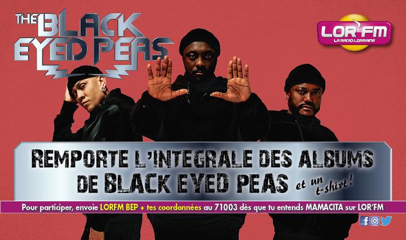BLACK EYED PEAS: GAGNE L'INTEGRALE DES ALBUMS + 1 T-SHIRT!