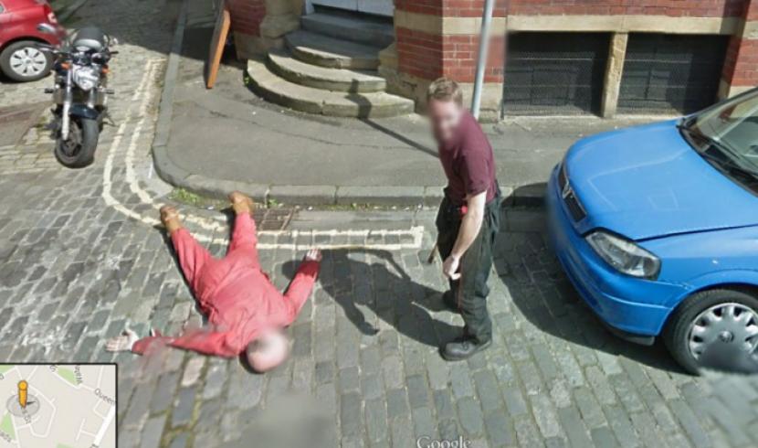Drôle De Surprise Sur Google Street View Lorfm