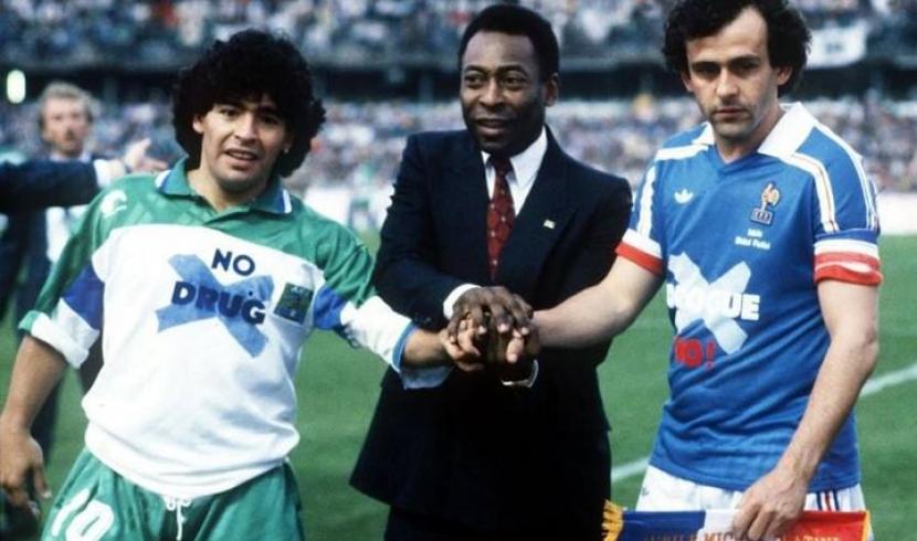 Quand Maradona venait à Nancy rejoindre Pelé et Platini