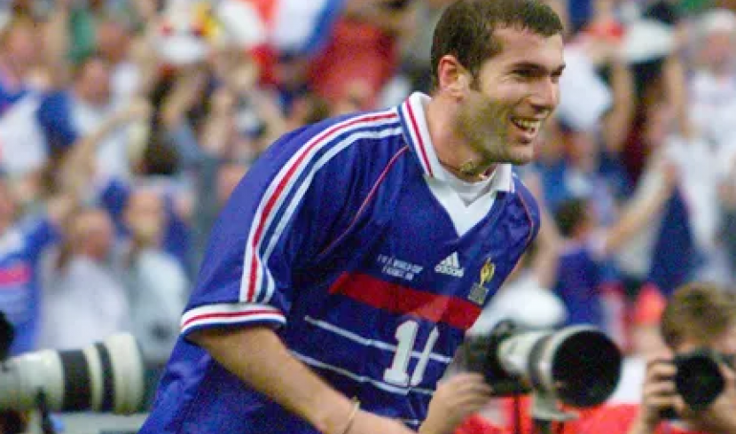100 000 dollars pour un maillot de Zidane porté en 98 !