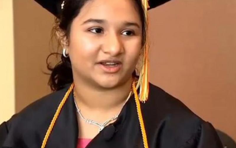 A 11 ans, elle entre à Harvard