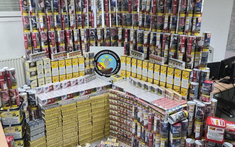 A4 : plus de 100kg de tabac saisis dans une camionnette