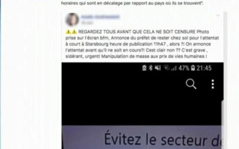 Attaque à Strasbourg :  les théories du complot germent sur les réseaux sociaux des Gilets Jaunes