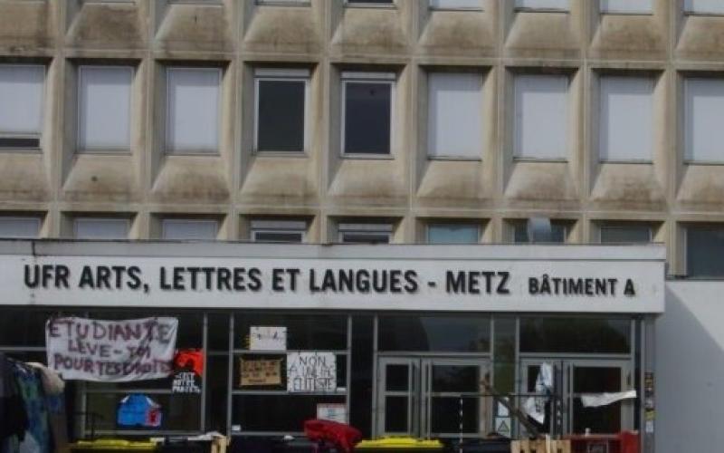 Campus de l'université de Lorraine : des gardiens à la place des bloqueurs