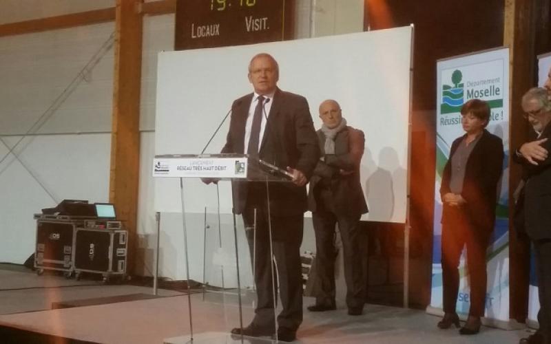 CCCE : coup d'envoi des travaux pour la fibre donné à Cattenom