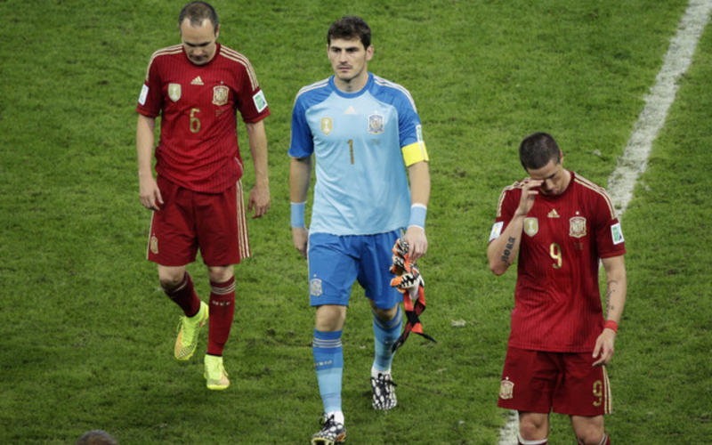 CDM 2014 : la "Roja" abdique