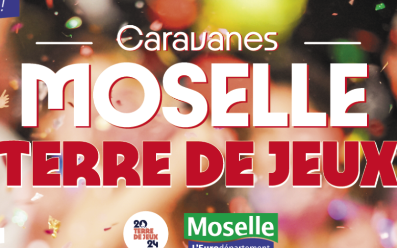 Château-Salins : 2e étape de la Caravane Moselle « Terre de Jeux 2024 »