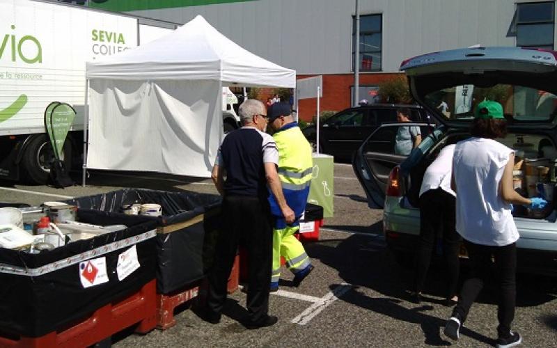 Collecte citoyenne de déchets chimiques en Moselle-Est