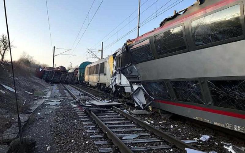 Collision entre deux trains à Dudelange, traffic interrompu