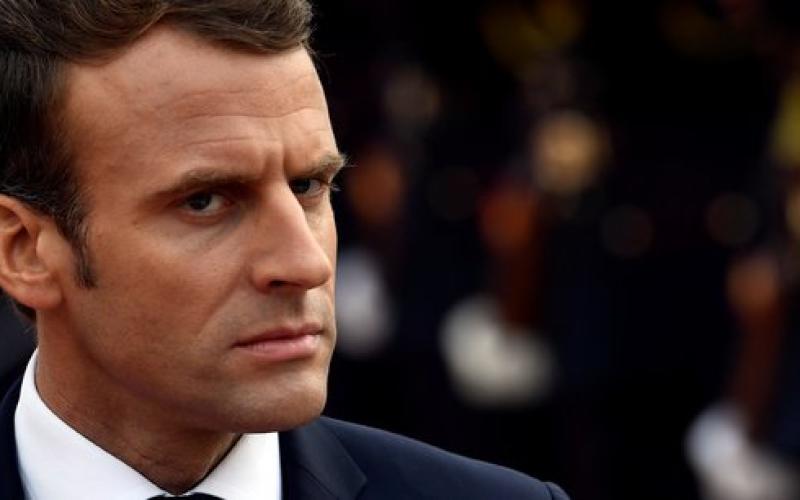Emmanuel Macron à Morhange aujourd'hui