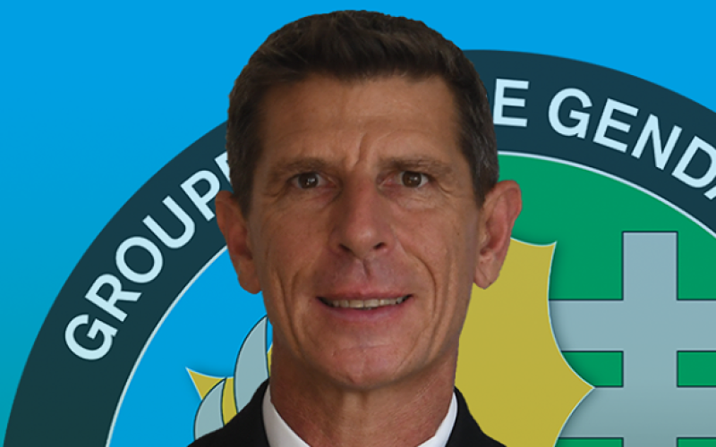 Eric Matyn, prend le commandement de la gendarmerie de la Moselle