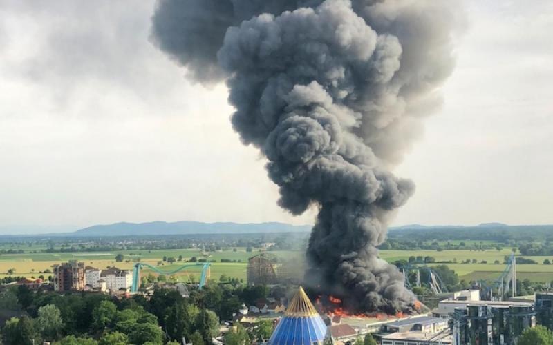 Europa Park : Un violent incendie a ravagé le quartier scandinave