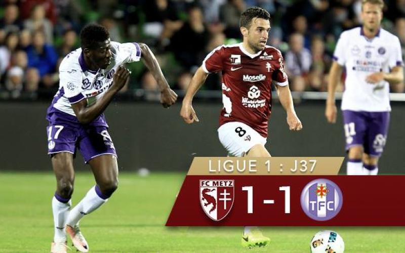 FC METZ : match nul à domicile