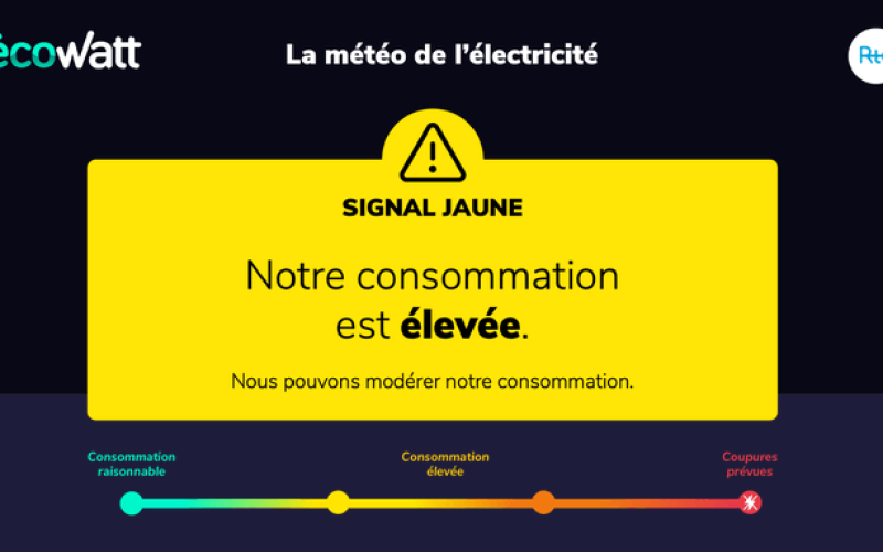 Grand-Est : RTE appelle a réduire votre consommation d'électricité
