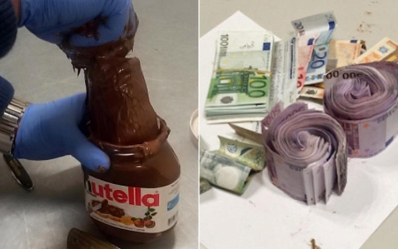 Il se fait prendre la main dans le pot !