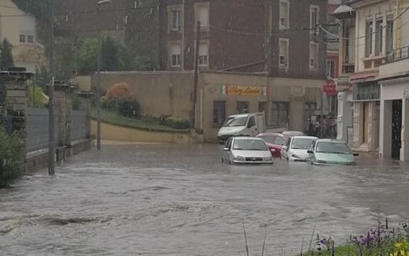 Inondation à Villerupt 