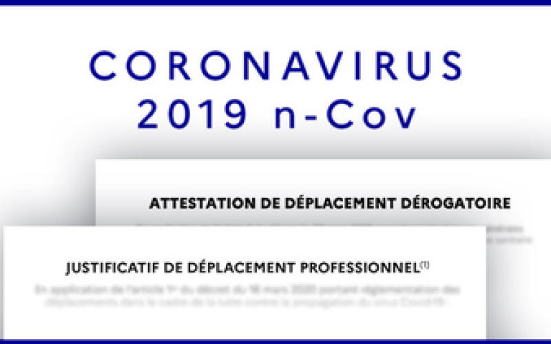 L'attestation de déplacement sera téléchargeable sur smartphone à partir de lundi