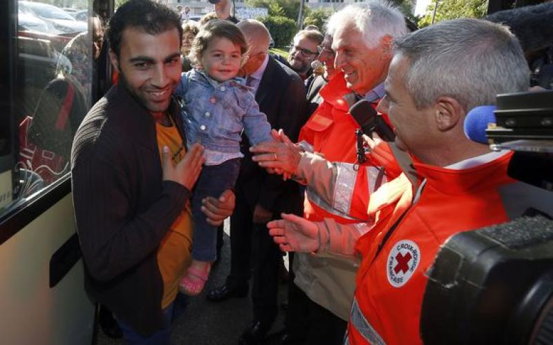 La France va accueillir 10.000 réfugiés d'ici octobre 2019