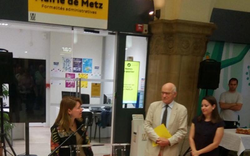 La gare de Metz accueille sa mairie de quartier !