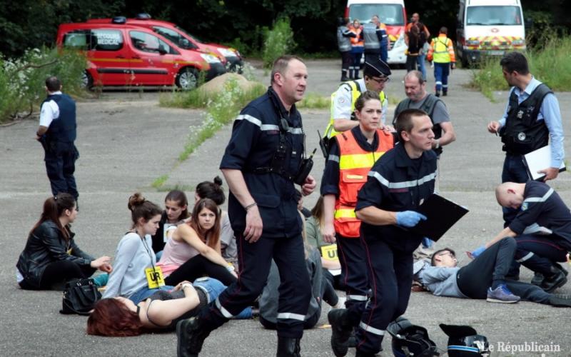 La Moselle a testé le dispositif de suivi de victimes lors d'une attaque terroriste