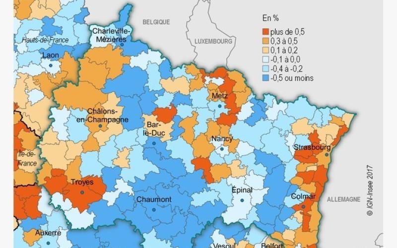 La région Grand-Est reste peu attractive mais prend des habitants