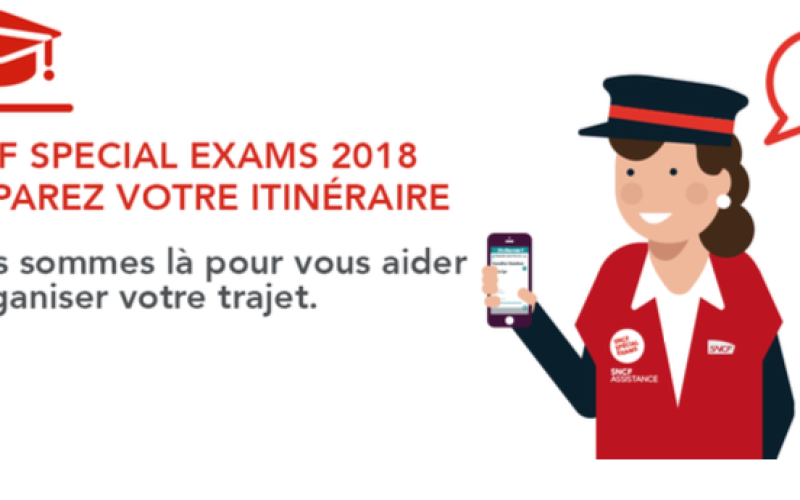 La SNCF et le rectorat mettent en place un dispositif spécial exam'