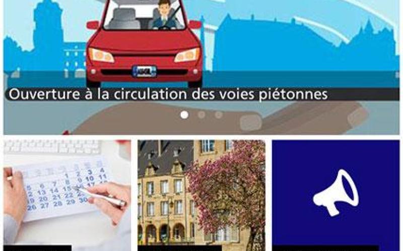 La ville de Thionville s'invite sur vos smartphones