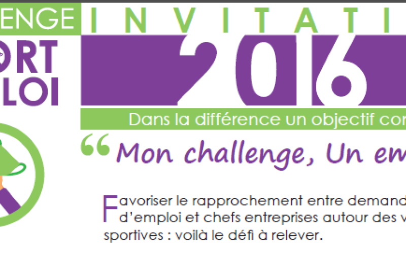 Le 4e "Challenge Sport Emploi" se tiendra ce jeudi 28 avril à Metz