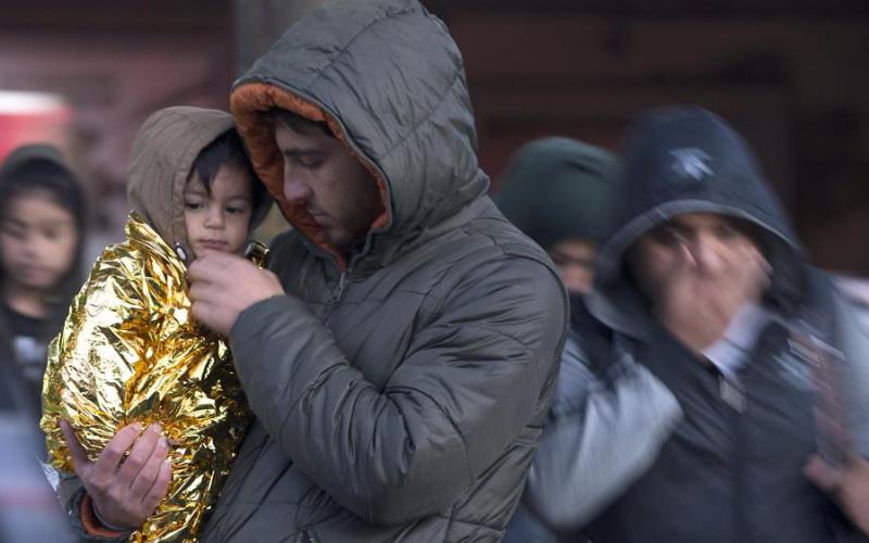 Le camp de migrants du lycée Jean-Quarré à Paris, évacué