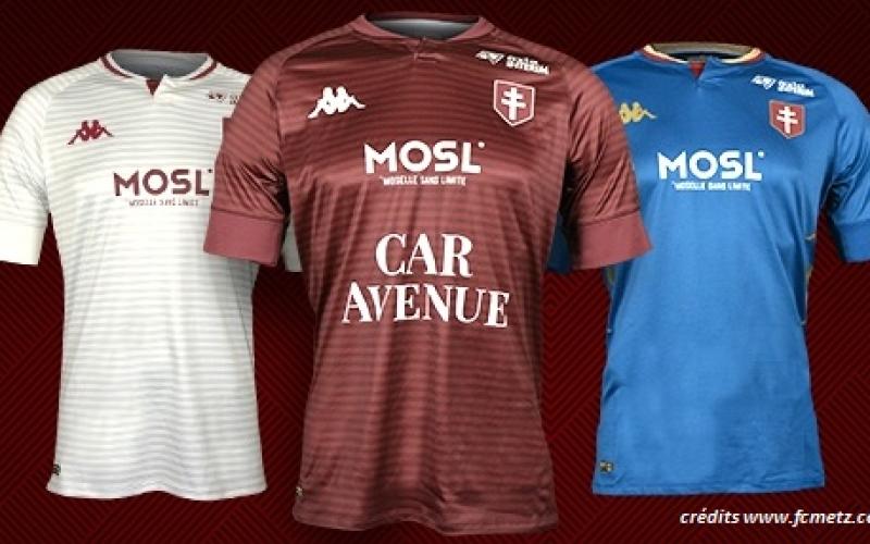 Le FC Metz présente ses maillots 2020/21
