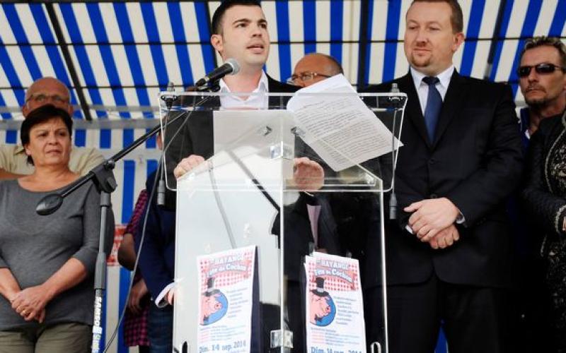 Le maire d'Hayange chahuté hier pour la fête du cochon