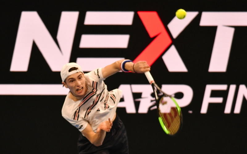 Le messin Ugo Humbert esquisse un sourire à Barcelone