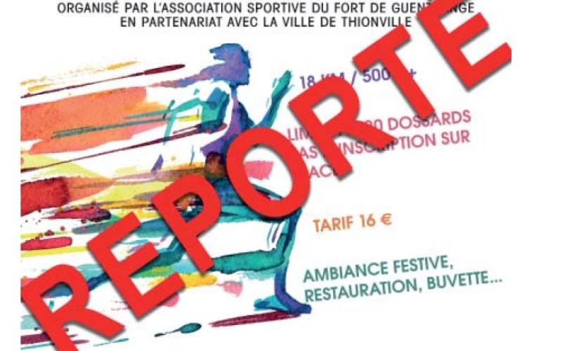 Le Trail de Guentrange est reporté en raison des conditions météorologiques