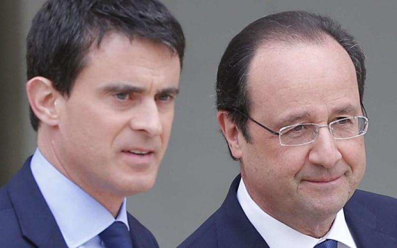 Les cotes de popularité de François Hollande et Manuel Valls font un bond