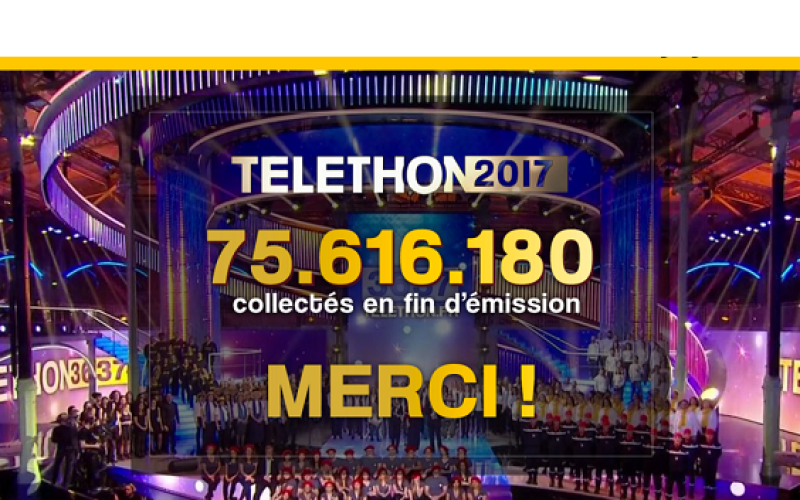 Les dons pour le Téléthon en baisse cette année