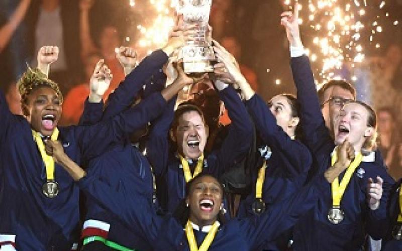 Les handballeuses françaises sur le toit de l'Europe ! 