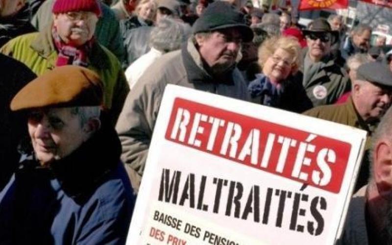 Les retraités lorrains dans la rue contre la baisse du pouvoir d'achat aujourd'hui
