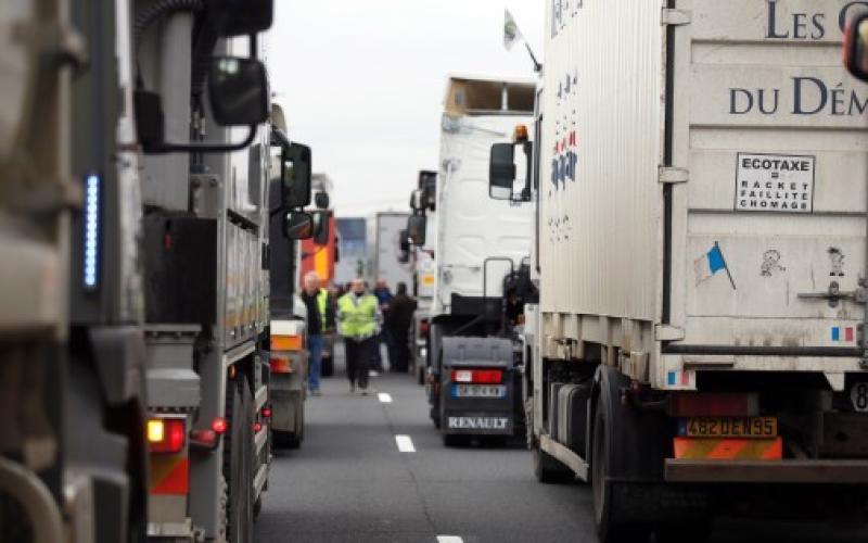 Les routiers mobilisés contre la Loi Travail