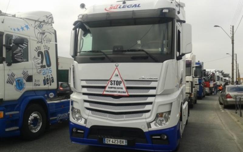 Lorraine : manifestation des chauffeurs routiers ce matin, blocages sur l'A4