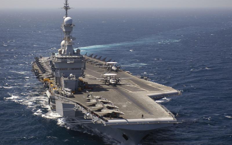 Lutte contre Daesh : le porte-avions Charles de Gaulle va pouvoir agir sur le terrain