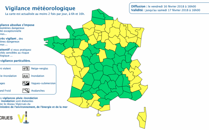 Météo : la Moselle placée en vigilance jaune en raison de la neige