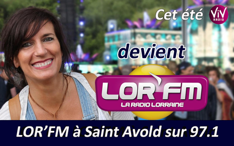 Maintenant LOR'FM est diffusé sur toute la Moselle