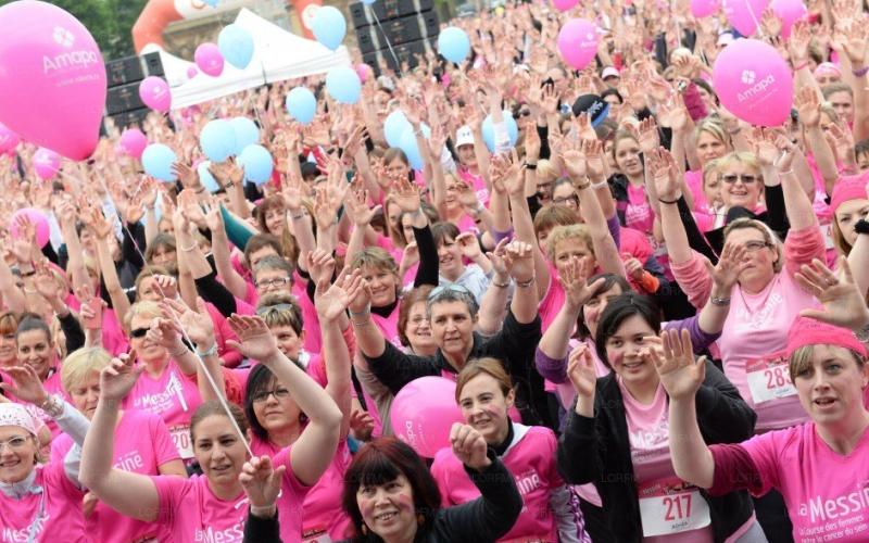Messine : 15 113 femmes ont couru contre le cancer du sein