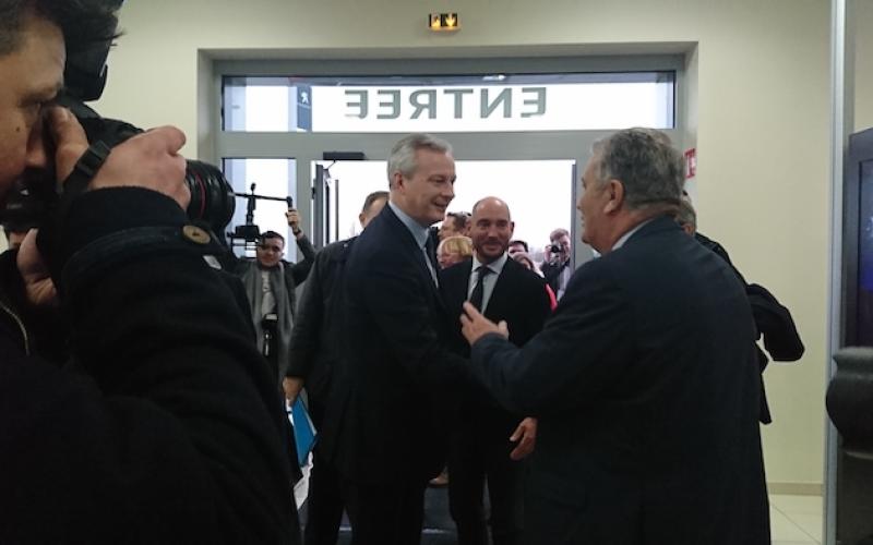 Metz : Bruno Le Maire annonce l'exonération de charges sur les heures supplémentaires 