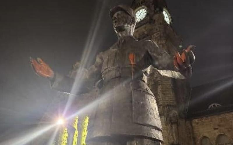 Metz : la statue du Général de Gaulle dégradée